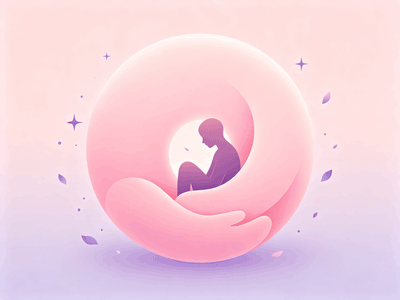 风月ai情绪暖心安抚功能插画